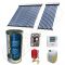 Set panouri solare ieftine cu boiler de 400 litri si doua serpentine, Set panouri solare China Solariss Iunona, Pachet cu panou solar China cu tuburi vidate