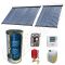 Panouri solare ieftine cu boiler bivalent de 500 litri, Pachet cu panou solar cu tuburi vidate, Set panouri solare import China Solariss Iunona