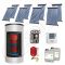 Set panouri solare ieftine cu boiler Kombi de 800/200 litri si doua serpentine, Set panouri solare Solariss Iunona, Pachet cu panou solar China cu tuburi vidate