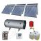 Colectoare solare cu tuburi vidate fabricate in China, Instalatii solare pentru apa calda cu boiler solar, Instalatie solara cu tuburi vidate si boiler import China SIU 6x20-1500.2BMH