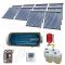 Instalatii solare presurizate cu boiler solar pentru apa calda, Colectoare solare vidate la pachet cu boiler orizontal, Set colectoare solare vidate si boiler orizontal SIU 10x18-1500.1BMH