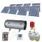 Set panouri solare ieftine cu boiler fabricate in China, Colectoare solare China Solariss Iunona, Instalatie cu panouri solare China cu tuburi vidate SIU 8x20-1500.2BMH