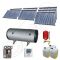 Set panouri solare ieftine cu boiler fabricate in China, Colectoare solare China Solariss Iunona, Instalatie cu panouri solare China cu tuburi vidate SIU 7x30-1500.2BMH