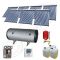 Seturi colectoare solare cu tuburi vidate si boiler, Panouri solare cu tuburi vidate import China, Set colectoare solare pentru apa calda SIU 7x18-1000.2BMH