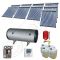 Panouri cu tuburi vidate si boiler Solariss Iunona, Pachet colectoare solare ieftine cu tuburi vidate, Instalatie solara presurizata cu boiler SIU 9x18-2000.2BMH