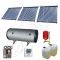 Seturi colectoare solare cu tuburi vidate si boiler, Panouri solare cu tuburi vidate import China, Set colectoare solare pentru apa calda SIU 3x22-750.2BMH
