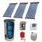 Set panouri solare ieftine cu boiler de 200 litri si doua serpentine, Set panouri solare China Solariss Iunona, Pachet cu panou solar China cu tuburi vidate