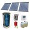 Panouri solare ieftine cu boiler bivalent de 500 litri, Pachet cu panou solar cu tuburi vidate, Set panouri solare import China Solariss Iunona