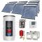 Set panouri solare tuburi vidate cu boiler instant SIU 10x20-1500.80.2BI, Set colectoare solare cu boiler instant 1500 litri, Colectoare solare cu tuburi vidate la set cu boiler instant 1500 litri