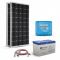 Kit pentru instalatii fotovoltaice autonome 360W 12V, cu 2 panouri solare monocristaline 180W 12V, regulator de incarcare MPPT 30A, un acumulator solar 150Ah 12V si setul complet de cabluri si conectori pret ieftin
