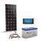 Kit solar autonom 180W 12V cu un panou fotovoltaic monocristalin 180W 12V, un regulator de incarcare 20A PWM si un acumulator 100Ah 12V cu descarcare lenta pret ieftin