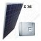 Instalatii fotovoltaice on-grid 9 kW cu invertor trifazat Piko Kostal 10.1