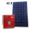 Kit fotovoltaic centrala electrica on-grid cu productie de energie de 34,65 KWh Refusol 010k