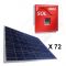 Kituri fotovoltaice cu productie de 60 KWh energie pentru livrare in retea on-grid Refusol 017k