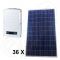 Panouri solare kit de 9 KW cu invertor on-grid de retea SE 8K