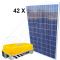 Sistem solar fotovoltaic de 10,5 KW cu invertor on-grid de retea SolarMax 13 MT 3