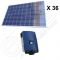 Sisteme solare certificate on-grid cu invertor SMA trifazat 9 kW putere instalata