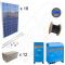 Kit solar 4.5kW putere instalata cu baterii solare Victron GEL si productie de 16kWh cu montajul inclus pe acoperis inclinat