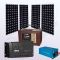 Sistem fotovoltaic solar 12V rezidential cu invertor IPM200Wx4-1200W-PRS3030-30Ah-100Ah